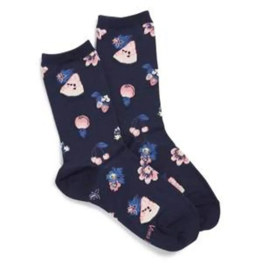 Vera Bradley Crew Socks Garden Picnic